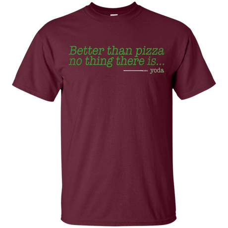 T-Shirts Maroon / YXS Eat pizza, You must Youth T-Shirt