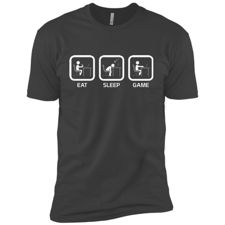 T-Shirts Heavy Metal / YXS Eat Sleep Game PC Boys Premium T-Shirt