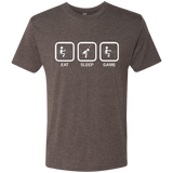 T-Shirts Macchiato / Small Eat Sleep Game PC Men's Triblend T-Shirt