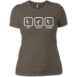 T-Shirts Warm Grey / X-Small Eat Sleep Game PC Women's Premium T-Shirt