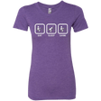 T-Shirts Purple Rush / Small Eat Sleep Game PC Women's Triblend T-Shirt