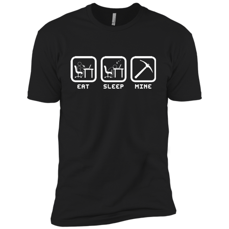 T-Shirts Black / YXS Eat Sleep Mine Boys Premium T-Shirt