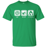 T-Shirts Irish Green / Small Eat Sleep slay dragons T-Shirt