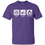 T-Shirts Purple / Small Eat Sleep slay dragons T-Shirt