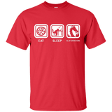 T-Shirts Red / Small Eat Sleep slay dragons T-Shirt