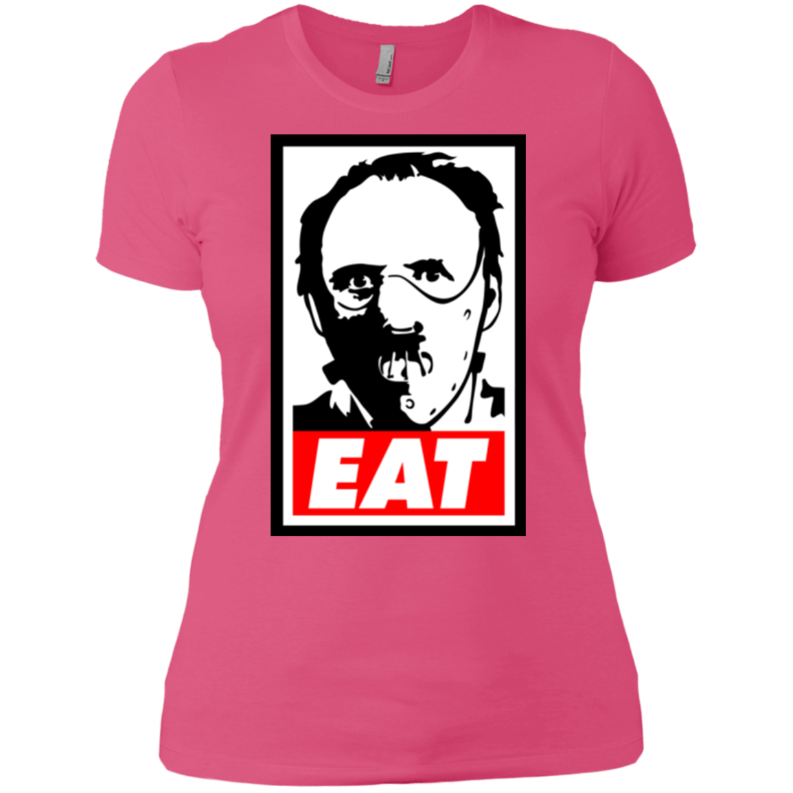 T-Shirts Hot Pink / X-Small Eat Women's Premium T-Shirt