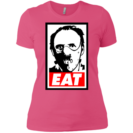 T-Shirts Hot Pink / X-Small Eat Women's Premium T-Shirt