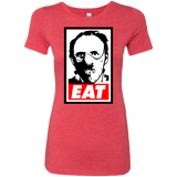T-Shirts Vintage Red / Small Eat Women's Triblend T-Shirt