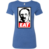 T-Shirts Vintage Royal / Small Eat Women's Triblend T-Shirt
