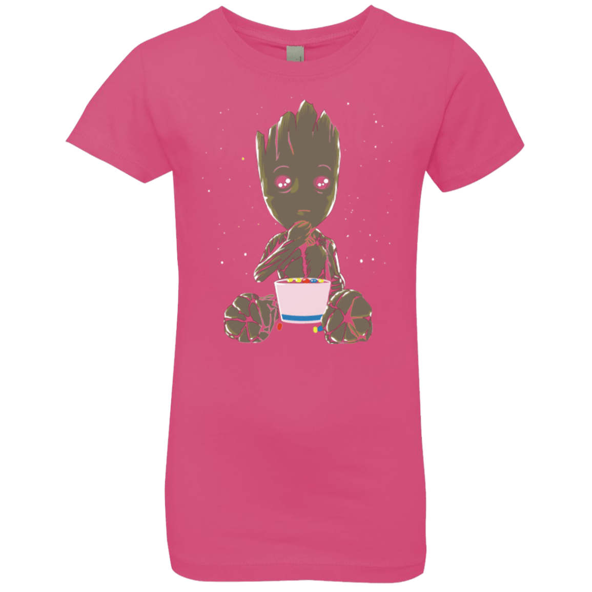 T-Shirts Hot Pink / YXS Eating Candies Girls Premium T-Shirt