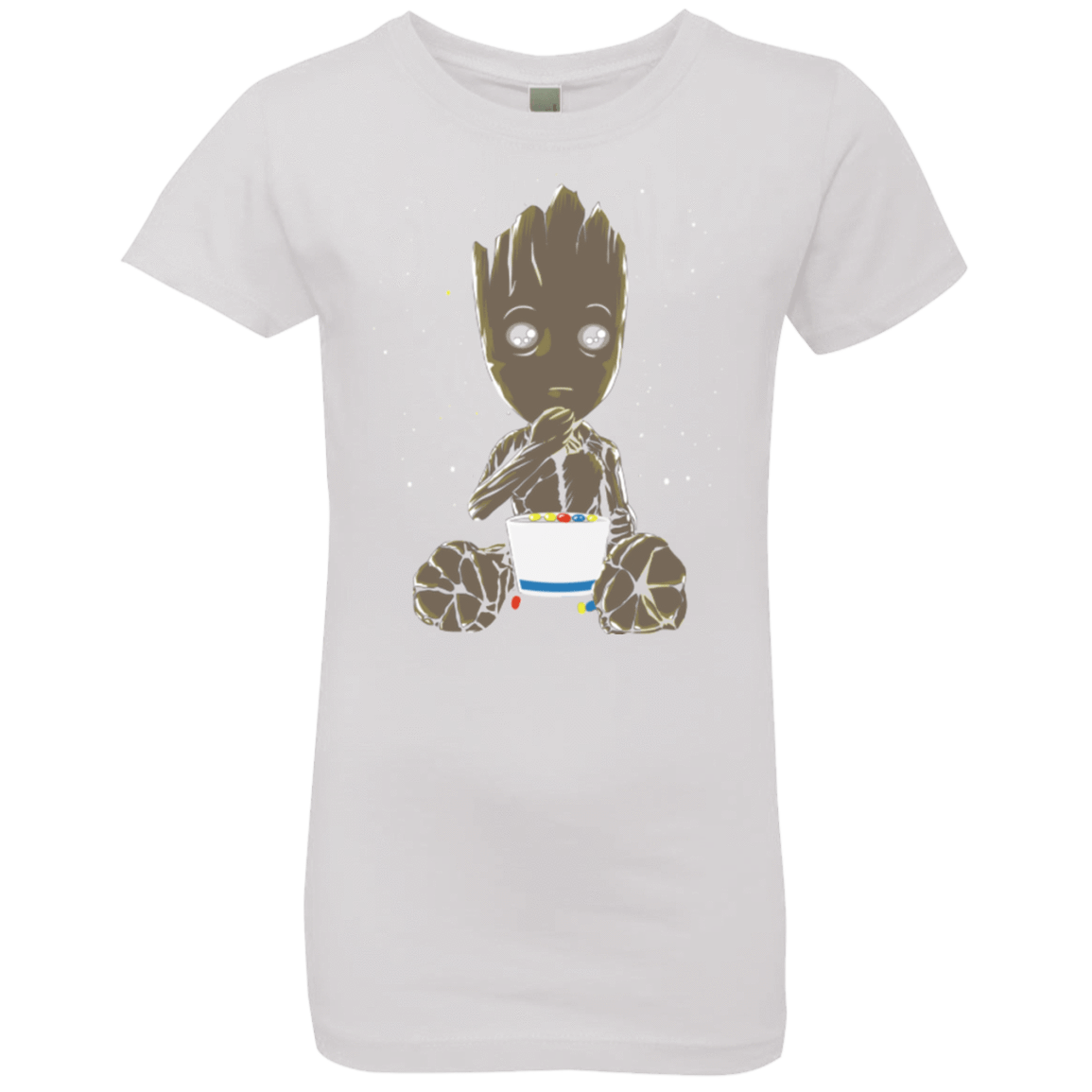 T-Shirts White / YXS Eating Candies Girls Premium T-Shirt