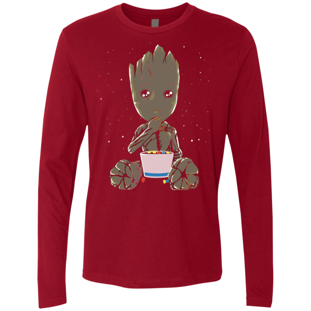T-Shirts Cardinal / Small Eating Candies Men's Premium Long Sleeve