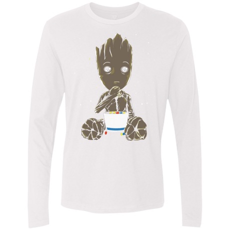 T-Shirts White / Small Eating Candies Men's Premium Long Sleeve