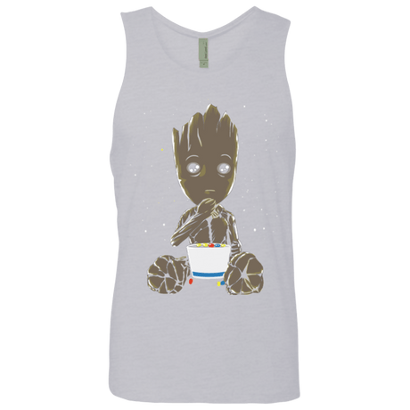 T-Shirts Heather Grey / Small Eating Candies Men's Premium Tank Top