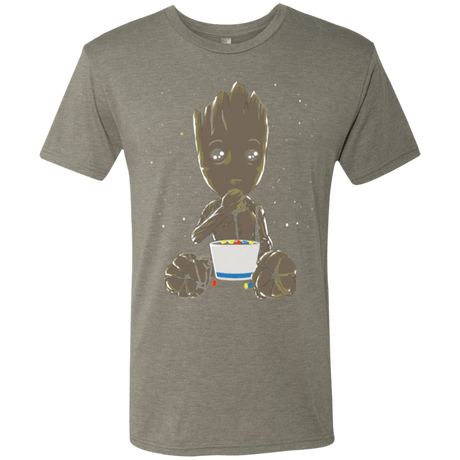 T-Shirts Venetian Grey / Small Eating Candies Men's Triblend T-Shirt