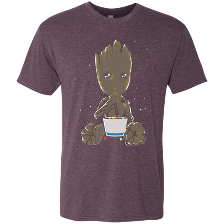 T-Shirts Vintage Purple / Small Eating Candies Men's Triblend T-Shirt