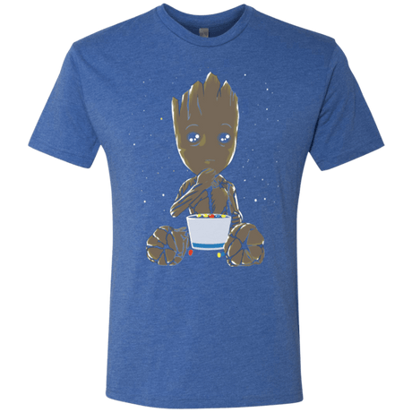 T-Shirts Vintage Royal / Small Eating Candies Men's Triblend T-Shirt
