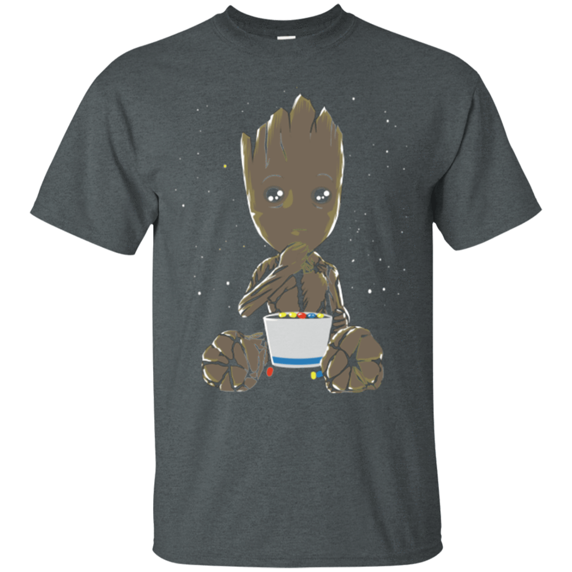 T-Shirts Dark Heather / Small Eating Candies T-Shirt