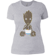 T-Shirts Heather Grey / X-Small Eating Candies Women's Premium T-Shirt