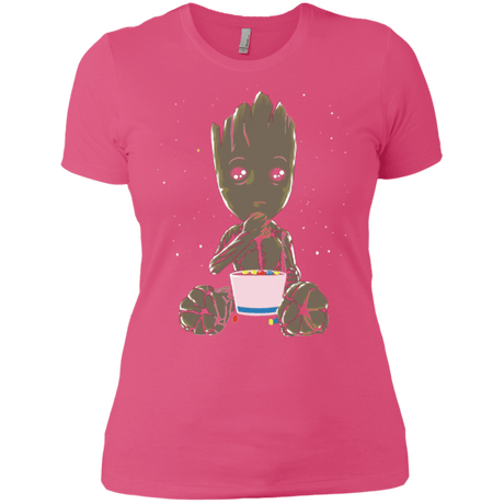T-Shirts Hot Pink / X-Small Eating Candies Women's Premium T-Shirt