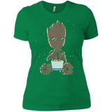 T-Shirts Kelly Green / X-Small Eating Candies Women's Premium T-Shirt