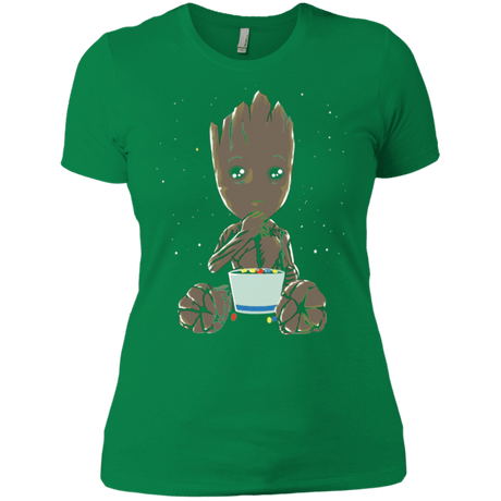 T-Shirts Kelly Green / X-Small Eating Candies Women's Premium T-Shirt
