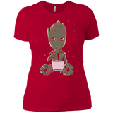 T-Shirts Red / X-Small Eating Candies Women's Premium T-Shirt