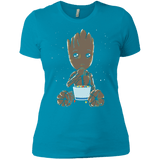 T-Shirts Turquoise / X-Small Eating Candies Women's Premium T-Shirt