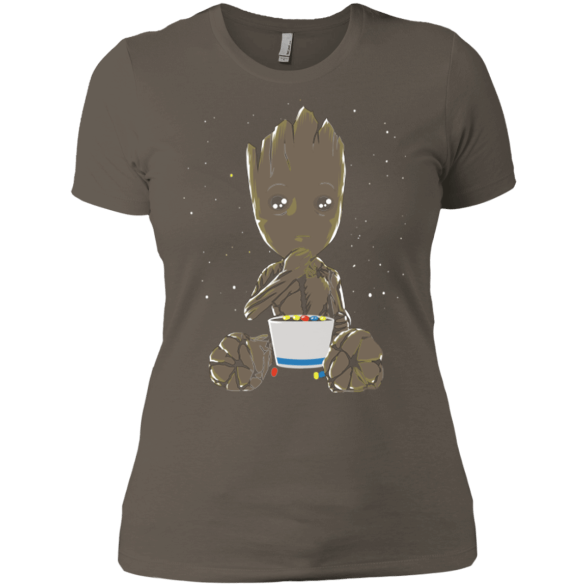 T-Shirts Warm Grey / X-Small Eating Candies Women's Premium T-Shirt
