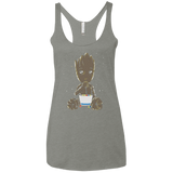 T-Shirts Venetian Grey / X-Small Eating Candies Women's Triblend Racerback Tank