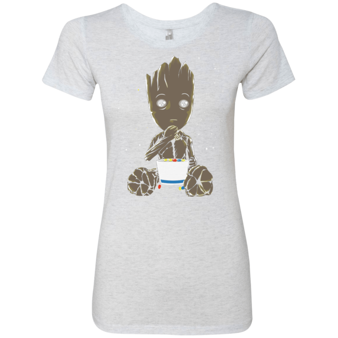 T-Shirts Heather White / Small Eating Candies Women's Triblend T-Shirt