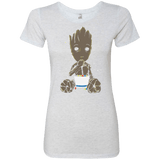 T-Shirts Heather White / Small Eating Candies Women's Triblend T-Shirt