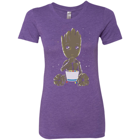 T-Shirts Purple Rush / Small Eating Candies Women's Triblend T-Shirt
