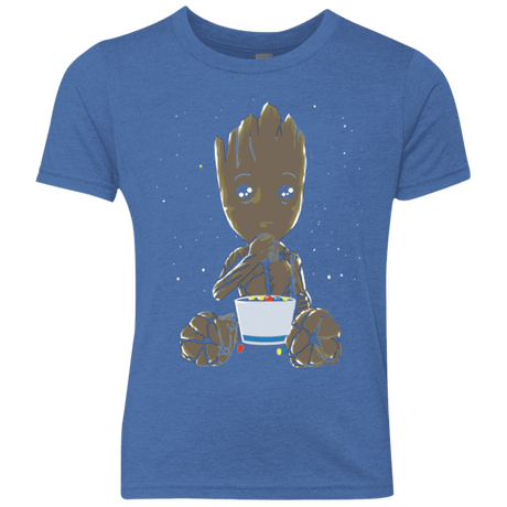 T-Shirts Vintage Royal / YXS Eating Candies Youth Triblend T-Shirt