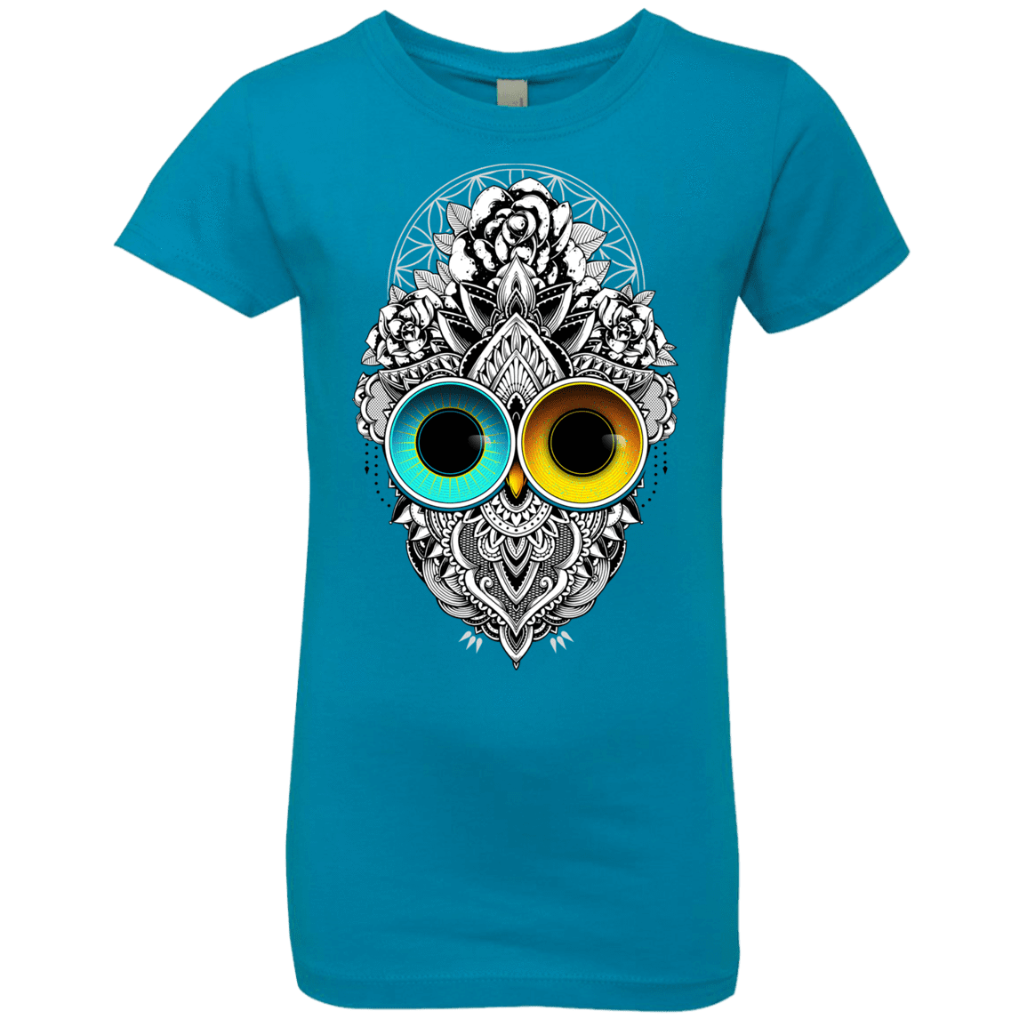 T-Shirts Turquoise / YXS Eclipse Girls Premium T-Shirt