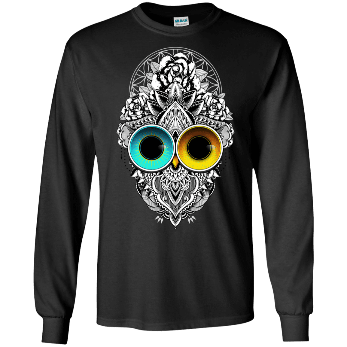 T-Shirts Black / S Eclipse Men's Long Sleeve T-Shirt