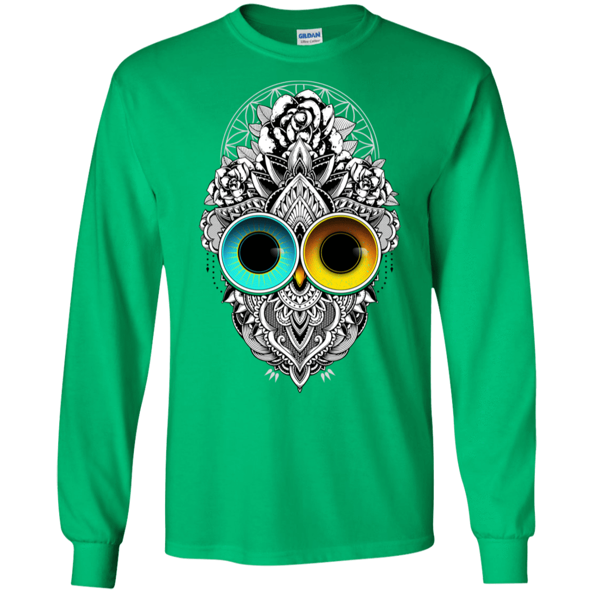T-Shirts Irish Green / S Eclipse Men's Long Sleeve T-Shirt