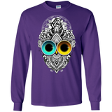 T-Shirts Purple / S Eclipse Men's Long Sleeve T-Shirt