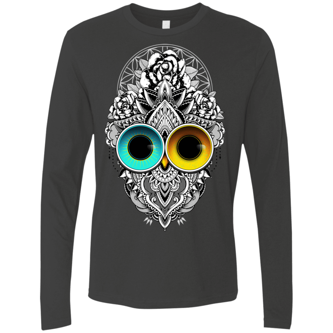 T-Shirts Heavy Metal / S Eclipse Men's Premium Long Sleeve