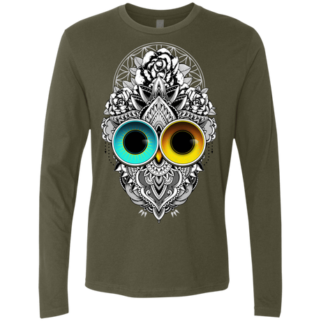 T-Shirts Military Green / S Eclipse Men's Premium Long Sleeve