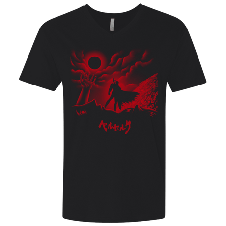 T-Shirts Black / X-Small Eclipse Men's Premium V-Neck