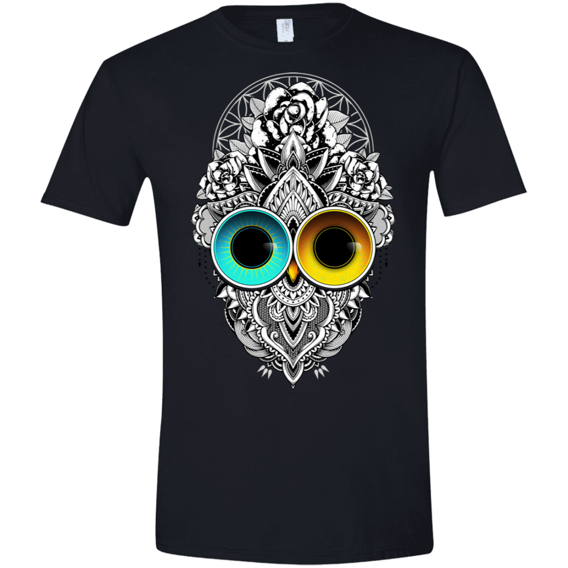 T-Shirts Black / X-Small Eclipse Men's Semi-Fitted Softstyle