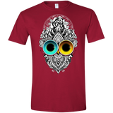 T-Shirts Cardinal Red / S Eclipse Men's Semi-Fitted Softstyle