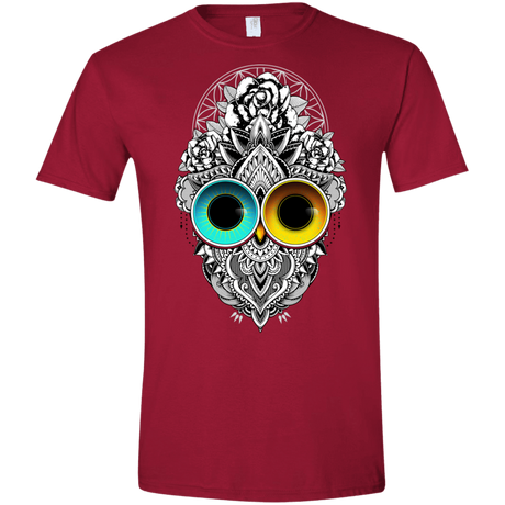 T-Shirts Cardinal Red / S Eclipse Men's Semi-Fitted Softstyle