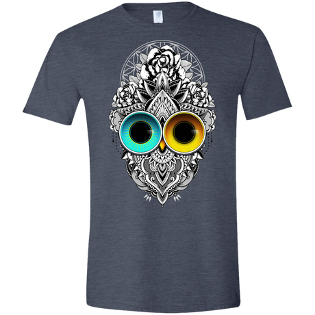 T-Shirts Heather Navy / S Eclipse Men's Semi-Fitted Softstyle