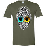 T-Shirts Military Green / S Eclipse Men's Semi-Fitted Softstyle