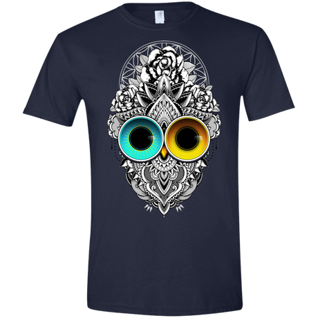 T-Shirts Navy / X-Small Eclipse Men's Semi-Fitted Softstyle