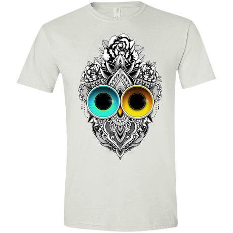 T-Shirts White / X-Small Eclipse Men's Semi-Fitted Softstyle