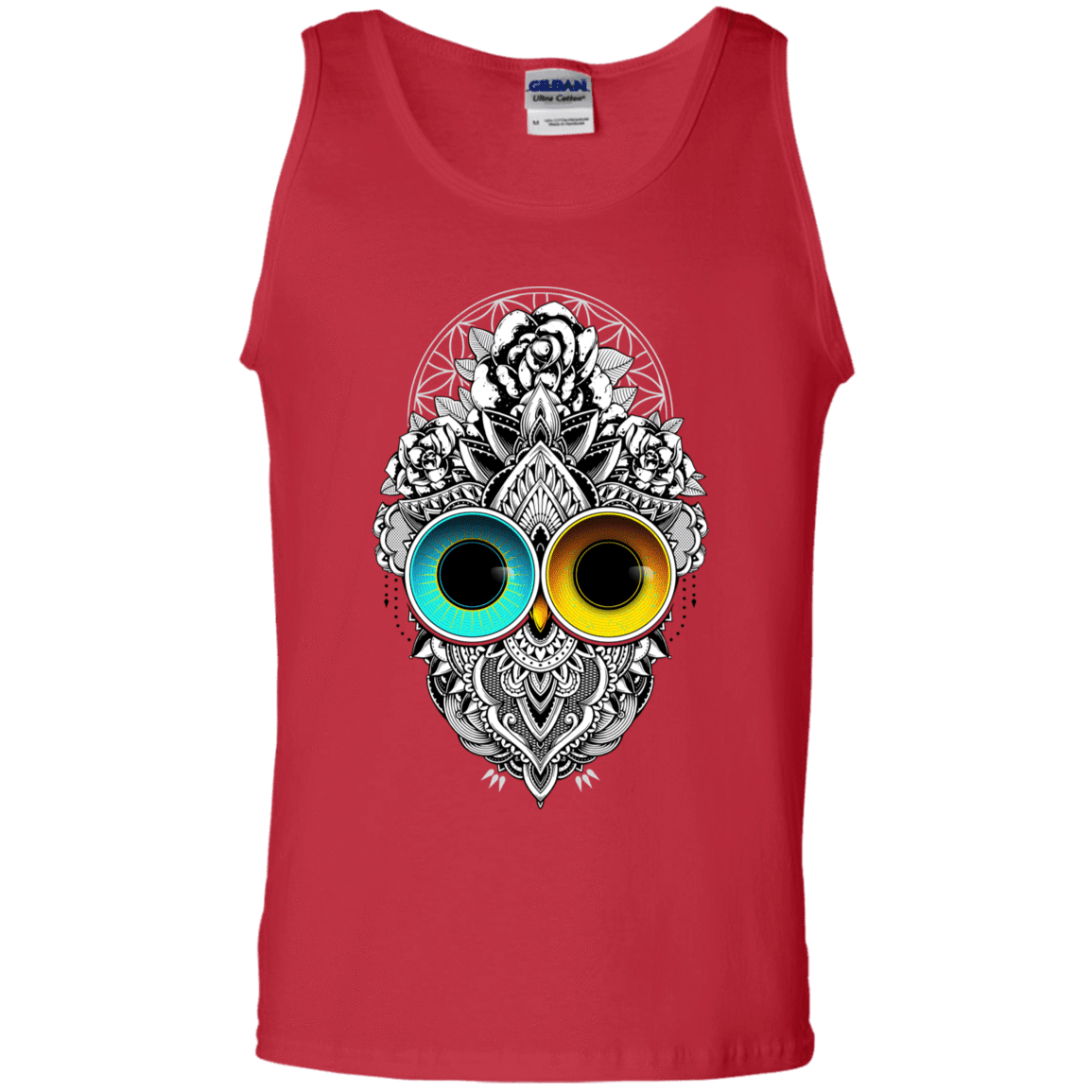 T-Shirts Red / S Eclipse Men's Tank Top