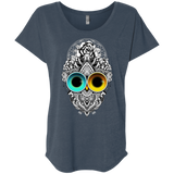 T-Shirts Indigo / X-Small Eclipse Triblend Dolman Sleeve